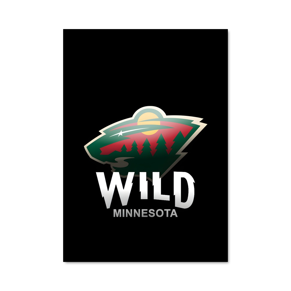 Poster Minnesota wild cri